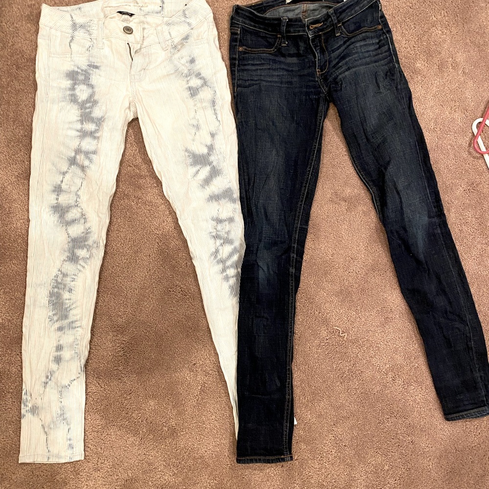Set of two skinny jeans